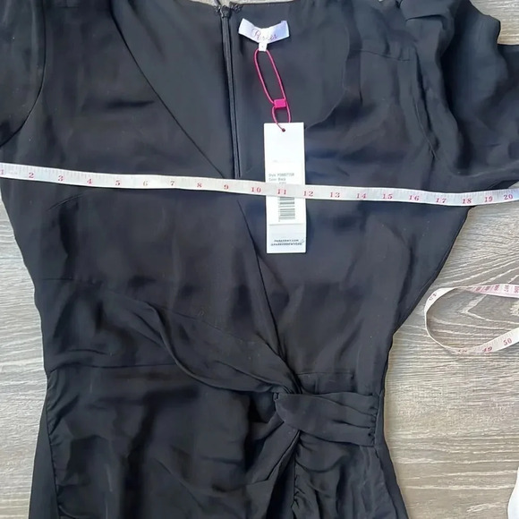 NEW PARKER Krislyn Ruffled Silk Mini A-Line Dress - Picture 12 of 13